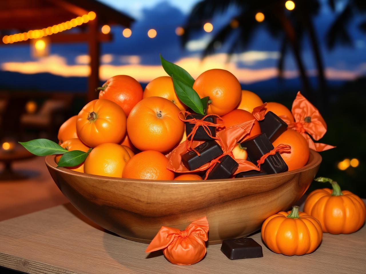 healthy halloween treats for kids — illustration 1 from Doug Jones' original Garden Island column