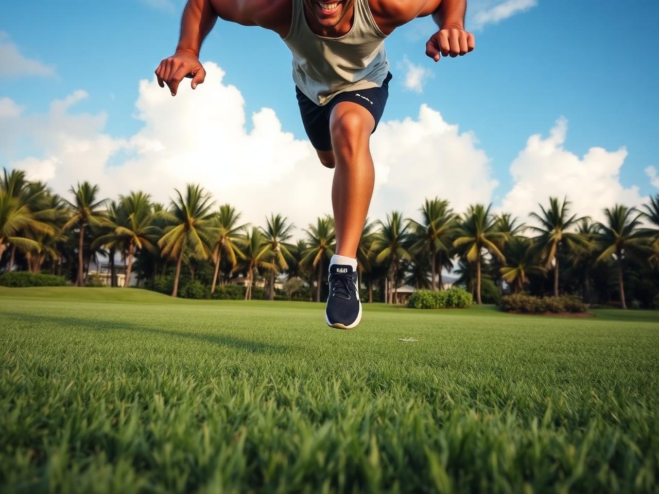 senior new year fitness resolutions — illustration 2 from Doug Jones' original Garden Island column
