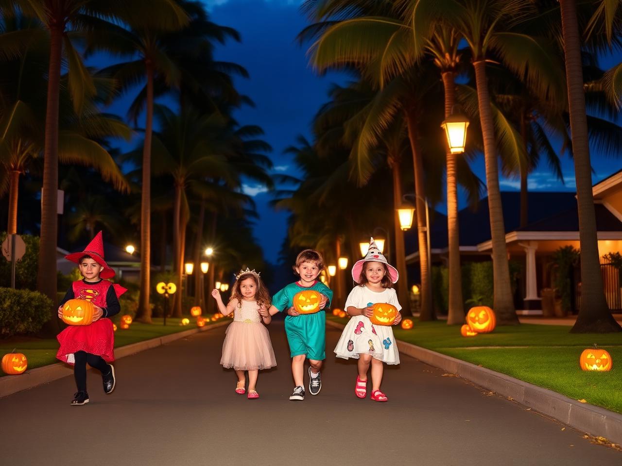 healthy halloween treats for kids — illustration 2 from Doug Jones' original Garden Island column