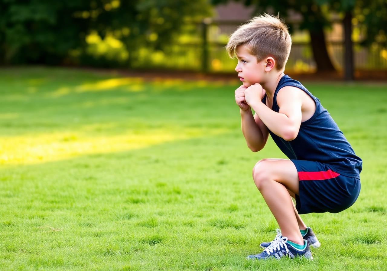 exercise guidelines for kids — illustration 2 from Doug Jones' original Garden Island column