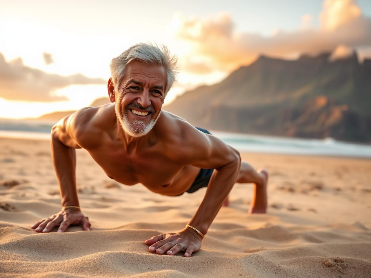 healthy aging tips for seniors — illustration 1 from Doug Jones' original Garden Island column